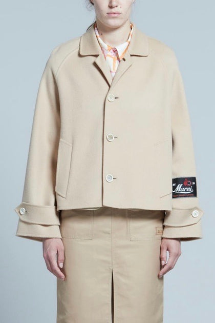 Wool and Cashmere Beige Jacket – avecel