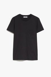 Cotton Jersey T-Shirt - Black