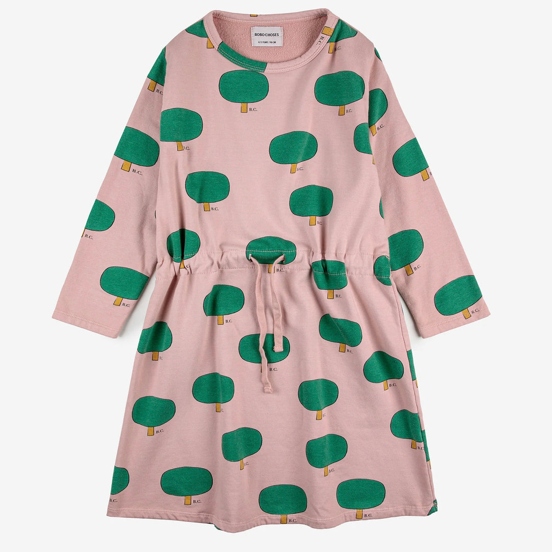 Green Tree All Over Dress – avecel