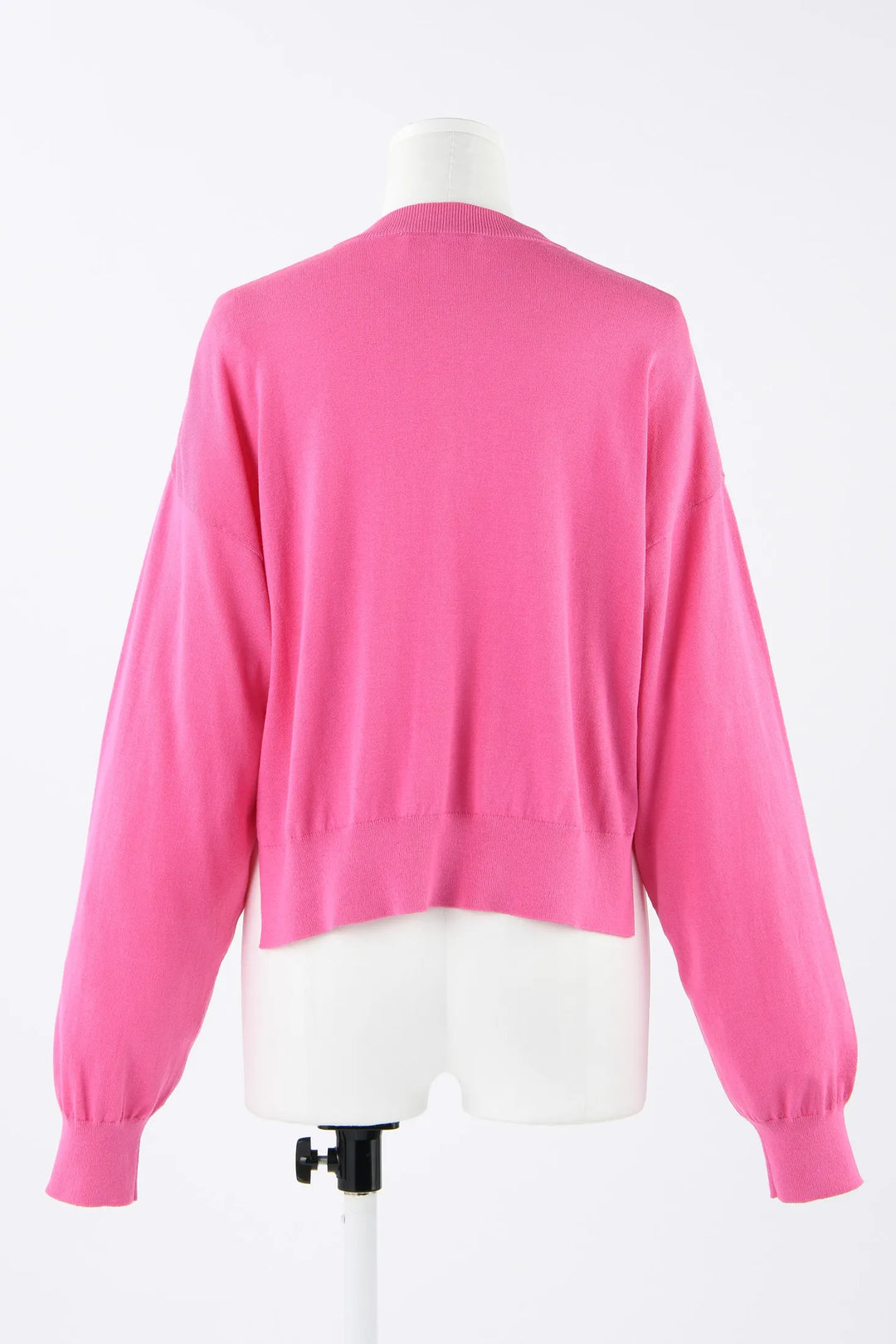 24SS ENFOLD IJAWIDE-ARM CARDIGAN ピンク