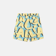 Aloha Lettering Swimming Trunks