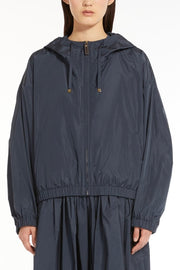 Short Parka in Water-Resistant Taffeta