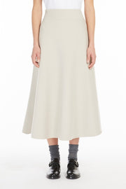 Nevada Wool A-Line Skirt