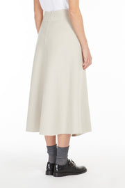 Nevada Wool A-Line Skirt