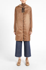 Water-Resistant Technical Canvas Gilet - Camel