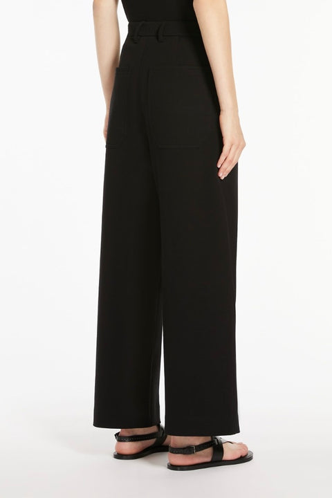 Straight Scuba Jersey Trousers