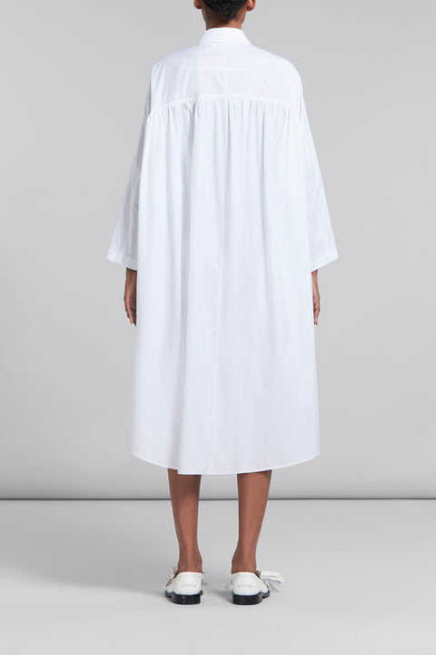 oversized poplin shirt dress Poplin Oversized Shirt Dress