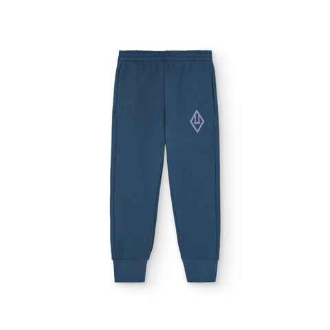 Navy Panther Kids Sweatpants