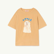 Brown Rooster Otter Oversize T-Shirt