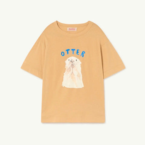 Brown Rooster Otter Oversize T-Shirt