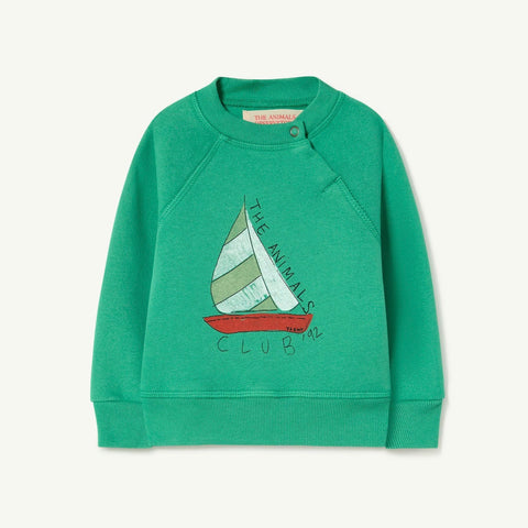 Green Shark Babies Sweatshirt