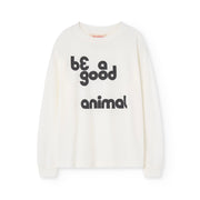 White Animal Dog Kids T-Shirt