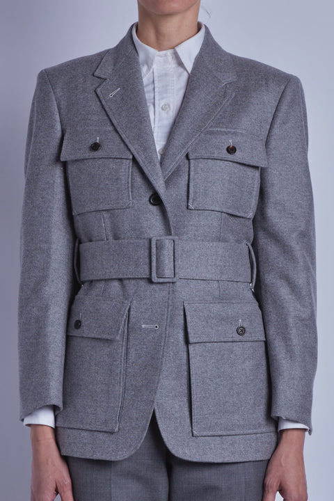 Safari Wool Grey Jacket