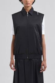 Taffeta Bomber Vest