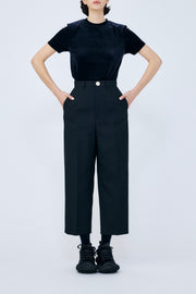 Cropped Tapered Trouser