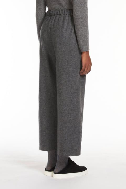 Flannel Jogging Trousers - Grey