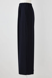 Relax Elastic Wide Trouser - Navy