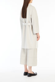 Double-Faced Short Wool Coat