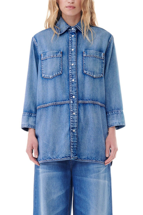 Denim Oversized Shirt