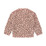 Leopard Print Knit Cardigan