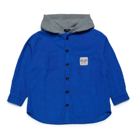Oversized Kids Jacket - Blue