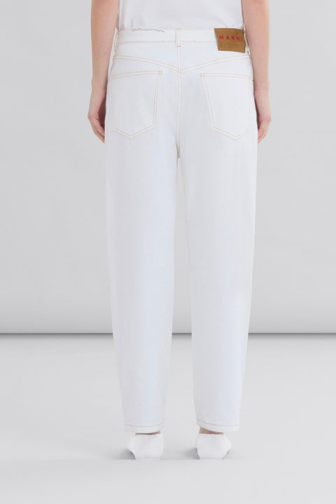 White Denim Trouser