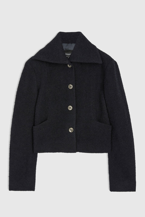 Cropped Wool Jacket