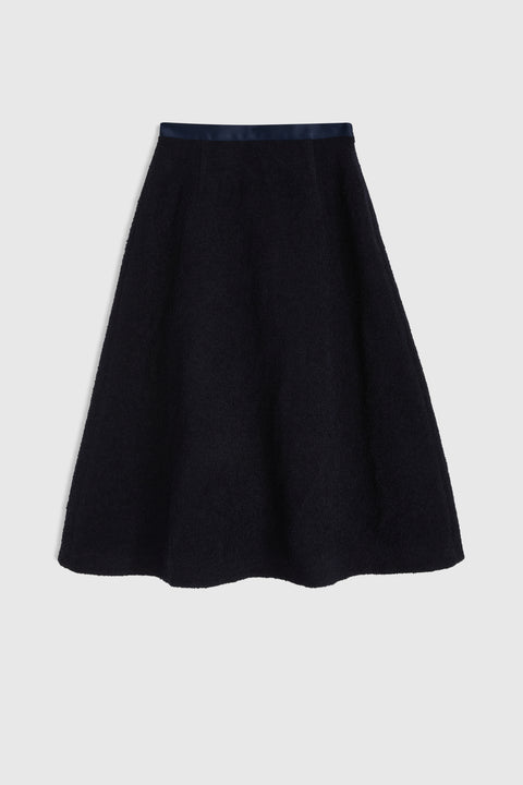 Flared Wool Skirt