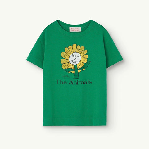 Green Kids Rooster T-Shirt