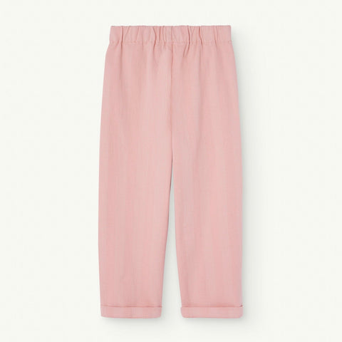 Pink Kids Camel Pants