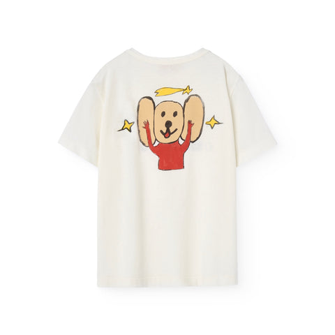 White Big Rooster Kids T-Shirt