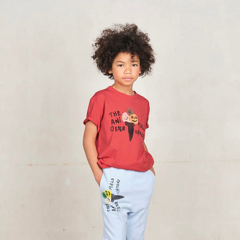 Red Icecream Big Rooster Kids T-Shirt