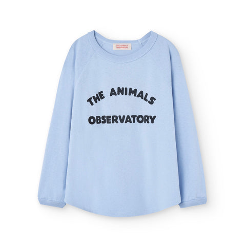 Soft Blue Anteater Kids T-shirt