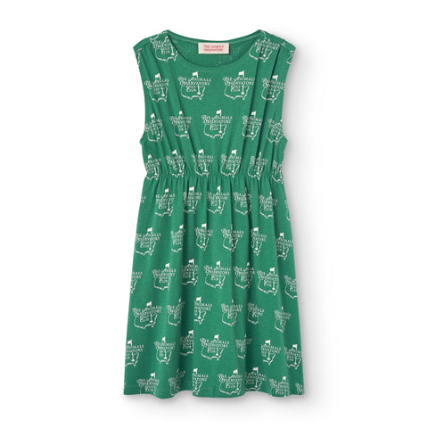 Green Cool Jersey Marten Midi Dress