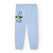 Soft Blue Love Dromedary Sweatpants