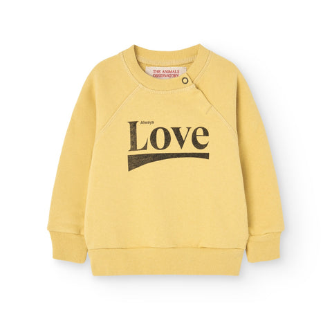 Yellow Love Jackal Babies Sweatshirt