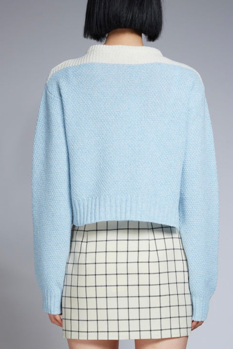 Blue Crewneck Sweater