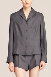 Luisa Shirt Jacket - Grey