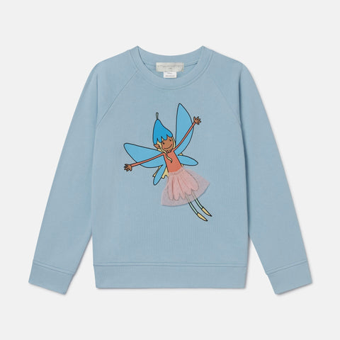 Fairy Graphic Crewneck Sweatshirt