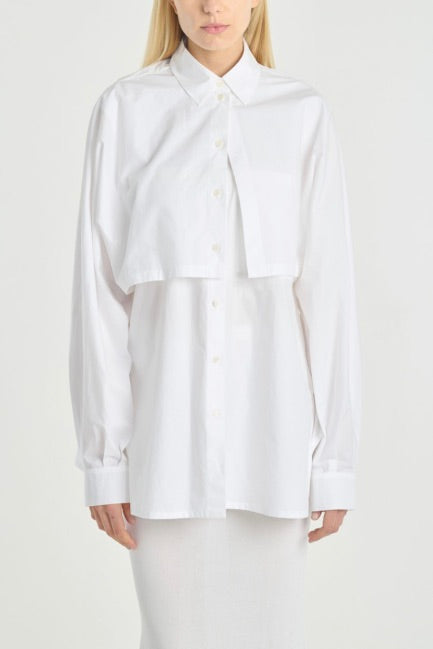 Layered White Shirt