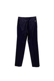 Straight Trousers - Navy