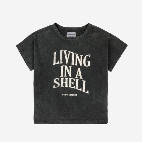 Living in a Shell Kids T-Shirt