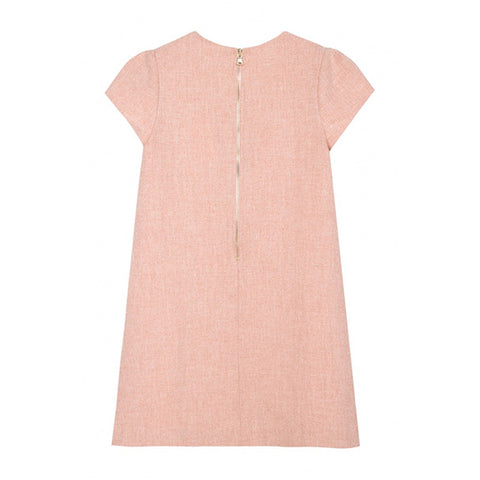 Mid Pink Wool Dress