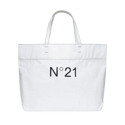 Logo Print Shopper Bag