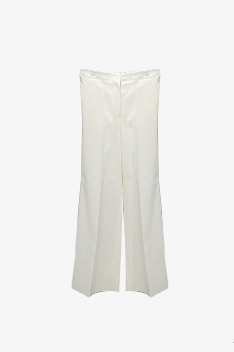 Yang White Trousers