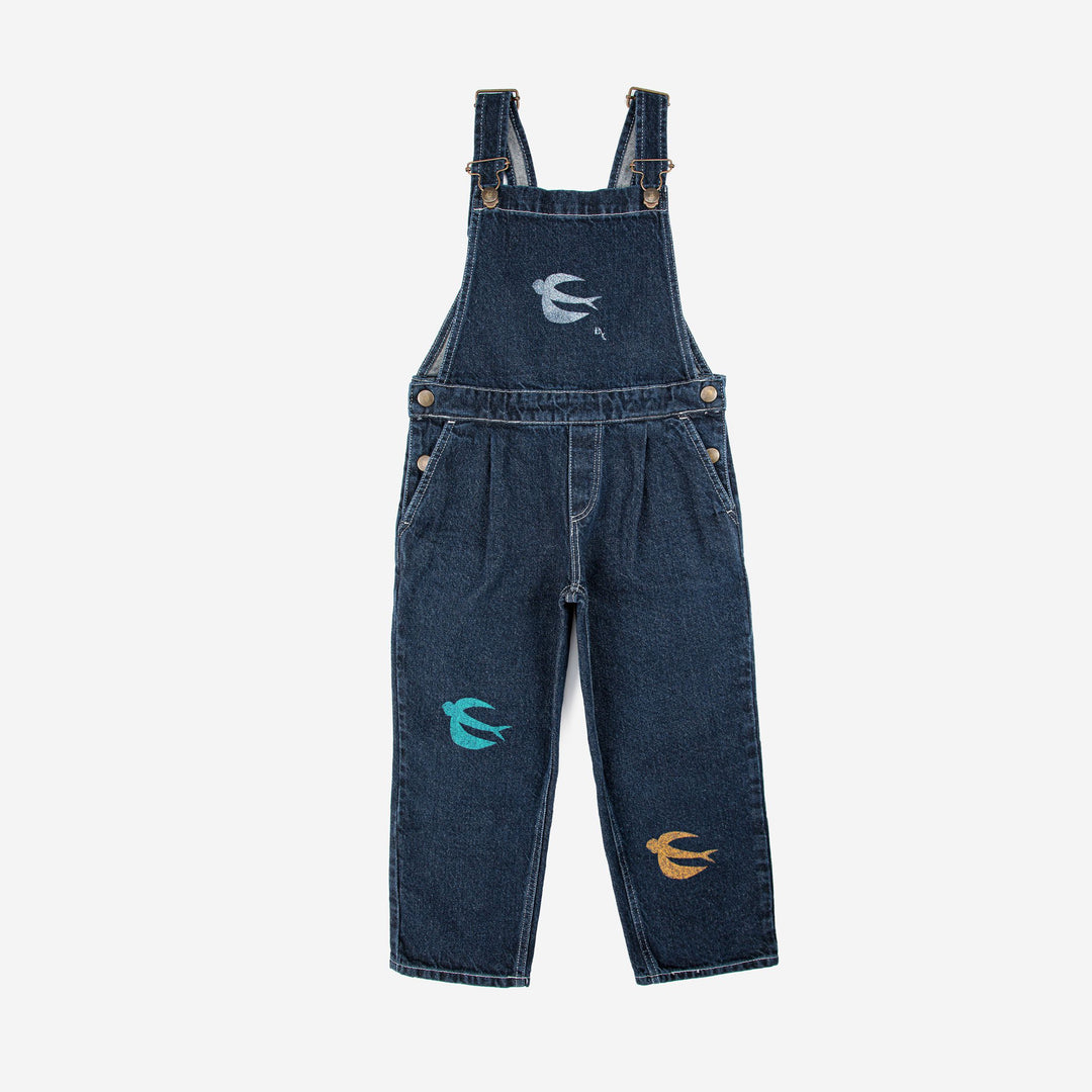 Amazon.com: Kids Girls Denim Dungaree Full Length Ripped