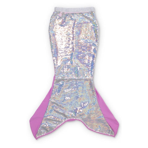 Pink/Silver Flippable Sequins Mermaid Tail