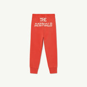 Red The Animals Panther Kids Pants