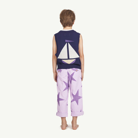 Navy Logo Parrot Kids Vest