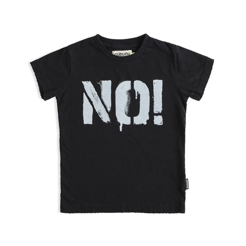 NO Kids T-Shirt - Black